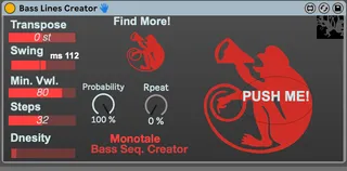 Bass Line Creator screenshot
