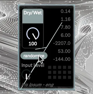 Iris Ipsum Esoteric Noise Generator screenshot