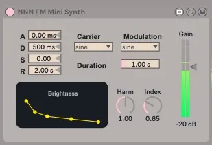 FM Mini Synth screenshot