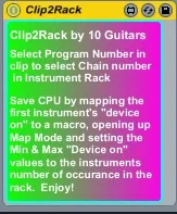 Clip2Rack screenshot
