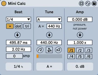 Mini Calc screenshot