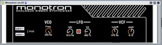 monotron screenshot