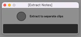 Extract Notes screenshot