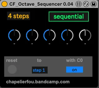 CF Octave Sequencer screenshot