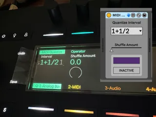 MIDI Quantize Push screenshot