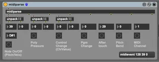 midiparse screenshot