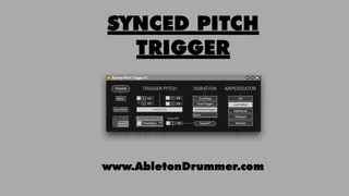Synced Pitch Trigger screenshot