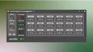 Convergence Arpeggiator screenshot