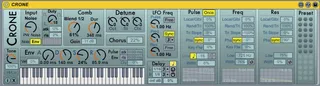 SubtleSonic CRONE - textural drone synth screenshot