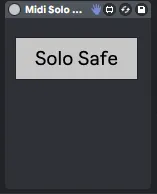 MIDI Solo Safe screenshot