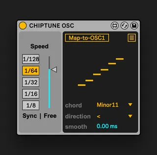 Chiptune OSC screenshot