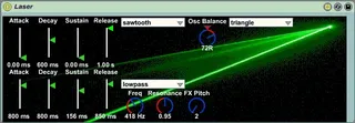 Laser - simple synth screenshot