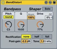 SubtleSonic BandDistort screenshot