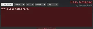 Easy Notepad screenshot