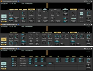 MPE-Granulator-II screenshot