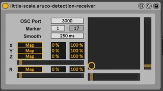 ArUco Marker Receiver screenshot