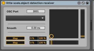 Mediapipe Object Detection Receiver screenshot