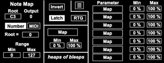Note Map screenshot