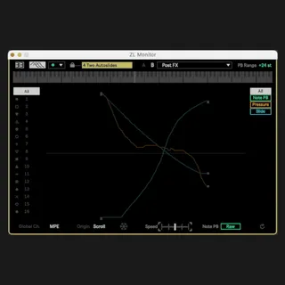 ZL Monitor - Advanced MIDI and MPE Monitor screenshot