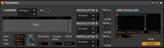 FMsampler screenshot