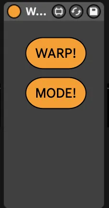WARP screenshot
