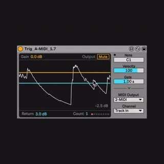 Trig A-MIDI screenshot