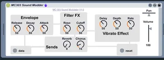 MC303 Sound Modulator screenshot