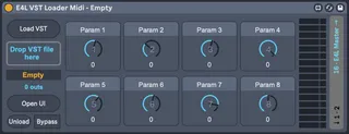 E4L VST Loader Midi screenshot
