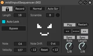 Input Midi Sequencer002 screenshot