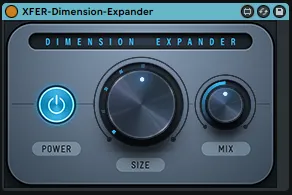 XFER Dimension Expander screenshot