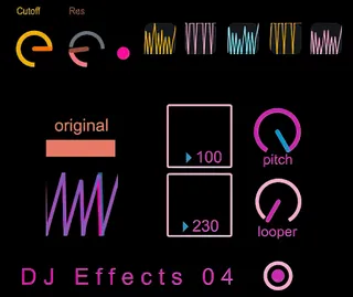 DJ Effects 04 - SP404 DJFX clone screenshot